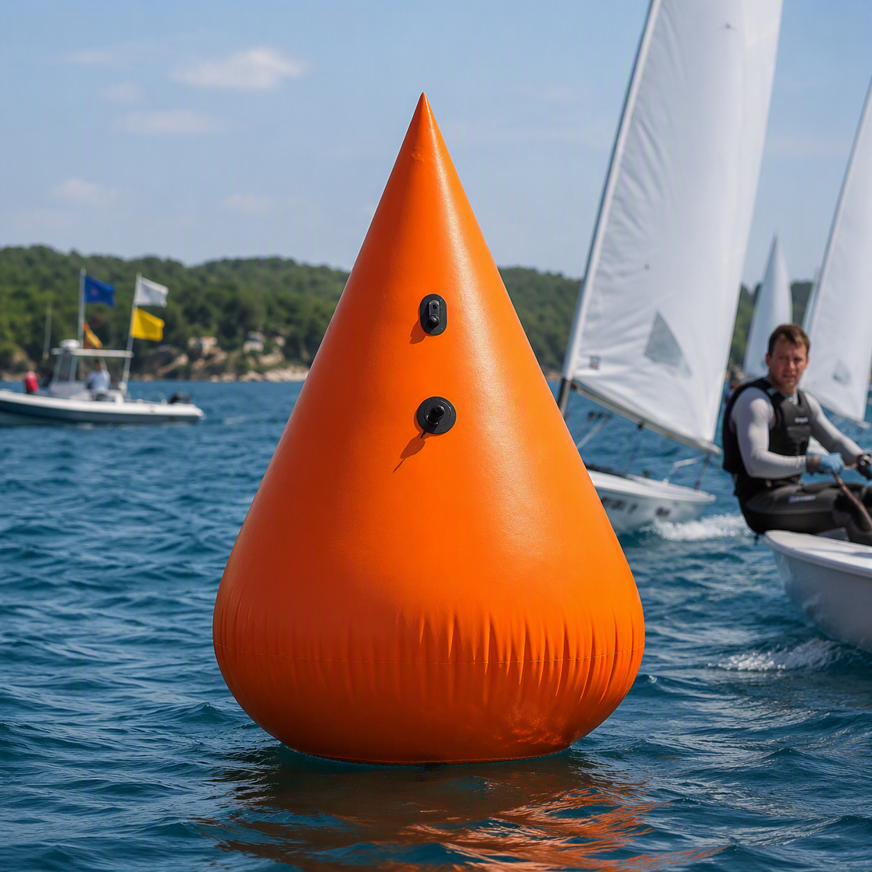 Race Mark Tear Drop Buoy